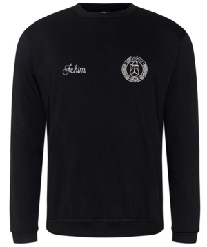 "AM" Sweatshirt bis 7XL - Stick + Name