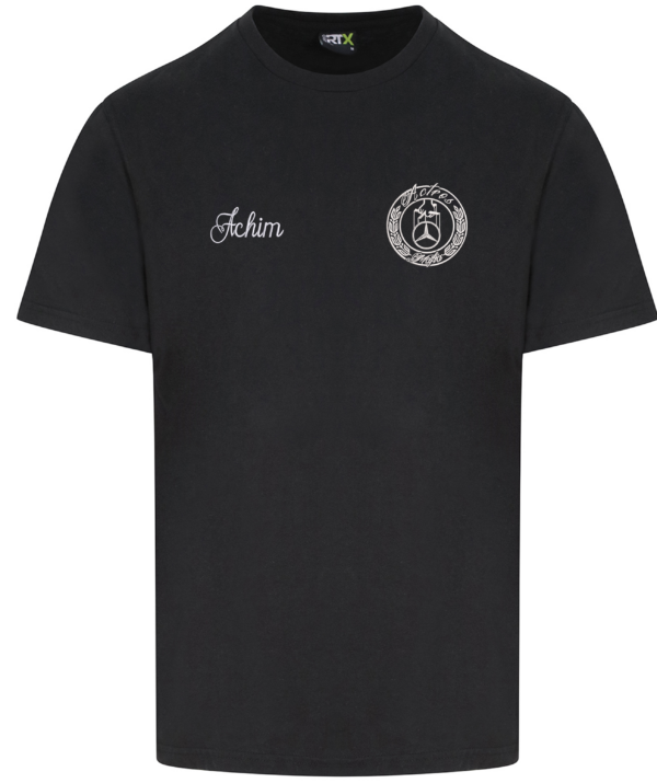 "AM" T-Shirt bis 6XL - Stick + Name
