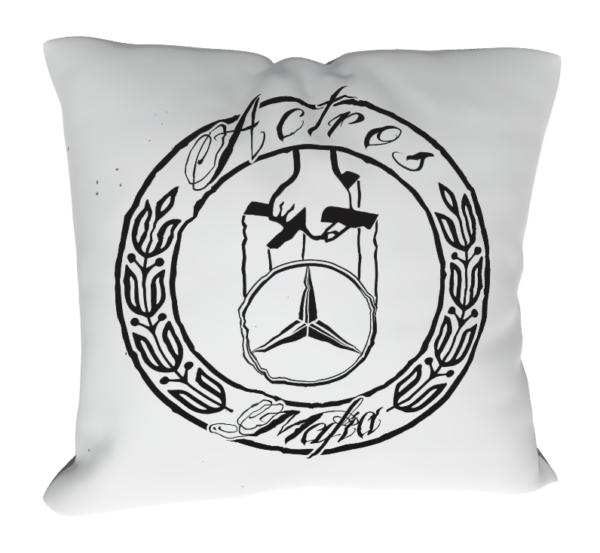 "AM" Kuschel Kissen - Druck