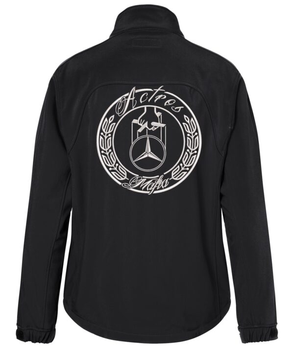 "AM" SoftShell Jacke bis 5XL - Stick + Name