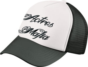 "AM" TruckerCap ROUND - mit Schriftzug bestickt