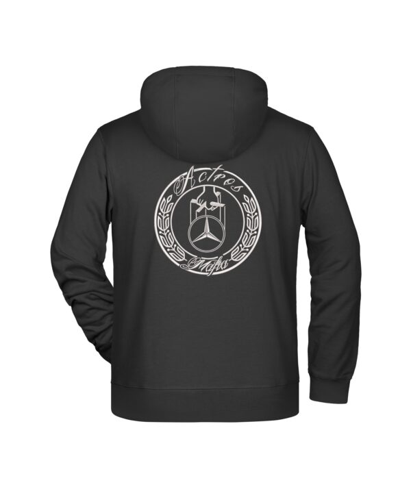 "AM" ZIP Hoodiejacke bis 5XL - Druck