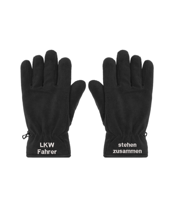 LKW Fahrer - wärmende Microfleece Handschuhe mit Zwischenfutter aus Thinsulate™ - Stick