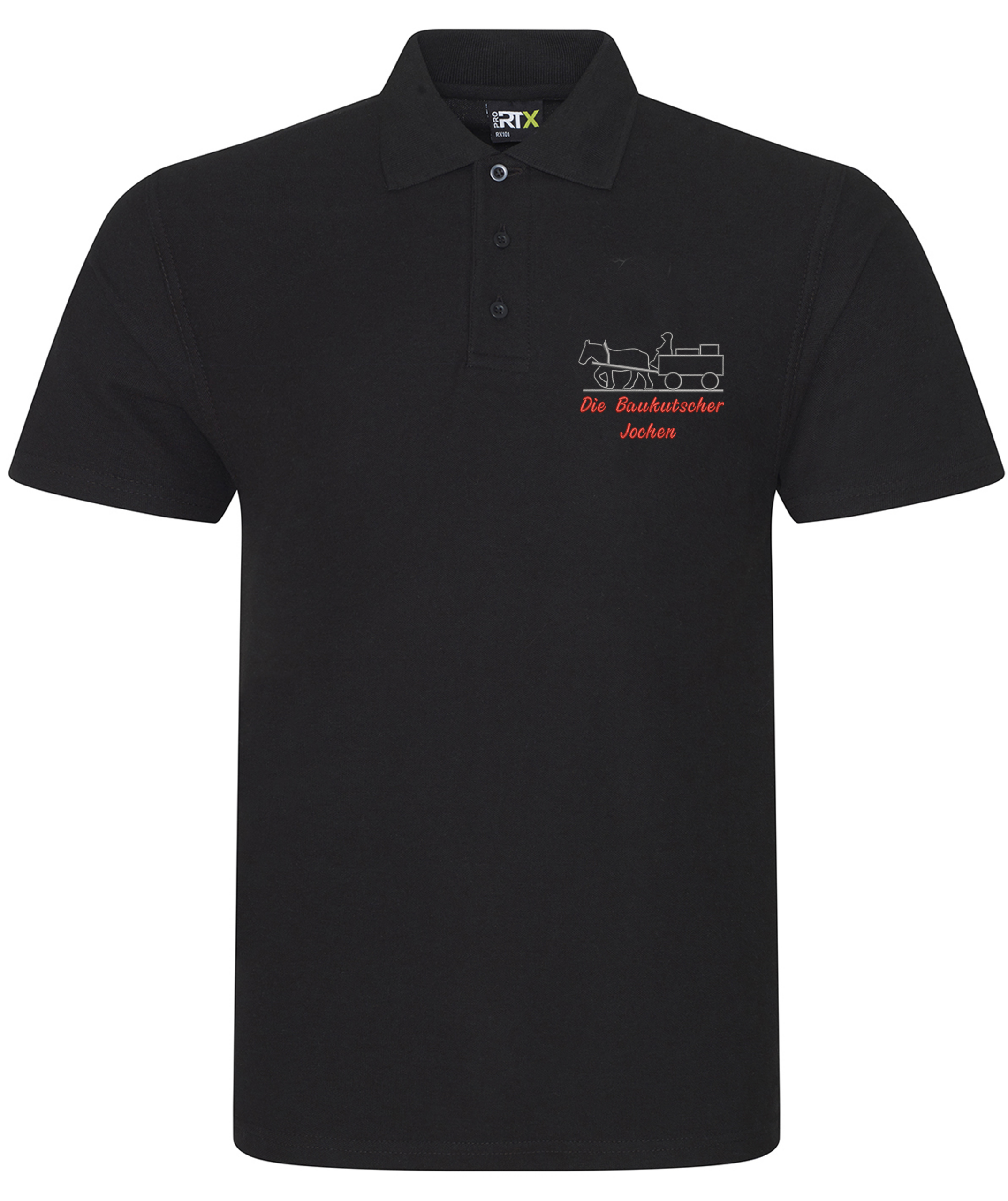 Baukutscher Polo bis 8XL - Stick + Name