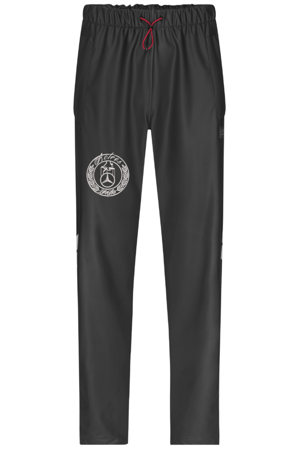 "AM" Regenhose zum Überziehen, bedruckt mit Logo, von 42 bis 68!!