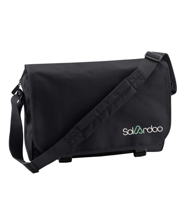 Messenger Tasche mit gesticktem Logo