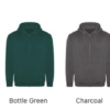 ASV Waldsolms - ZIP Hoodiejacke bis 4XL, mit gesticktem Logo