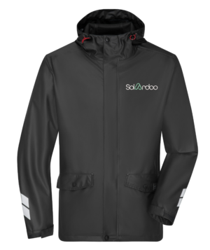 Regenjacke, bedruckt mit Logo, von XS bis 6XL