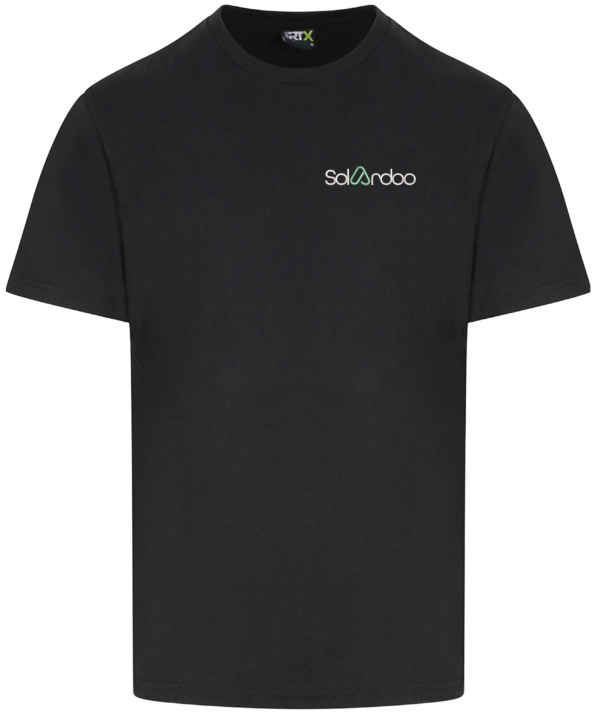 T-Shirt bis 6XL mit gesticktem Logo