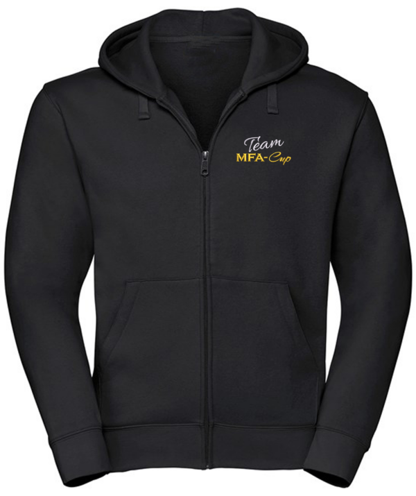 ZIP_H_Vorne ZIP Hoodiejacke bis 5XL - Stick