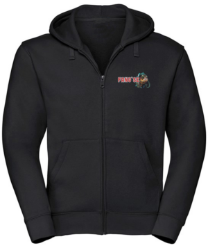FANG´SE ZIP-Hoodie (Jacke) bis 4XL mit gedrucktem Logo