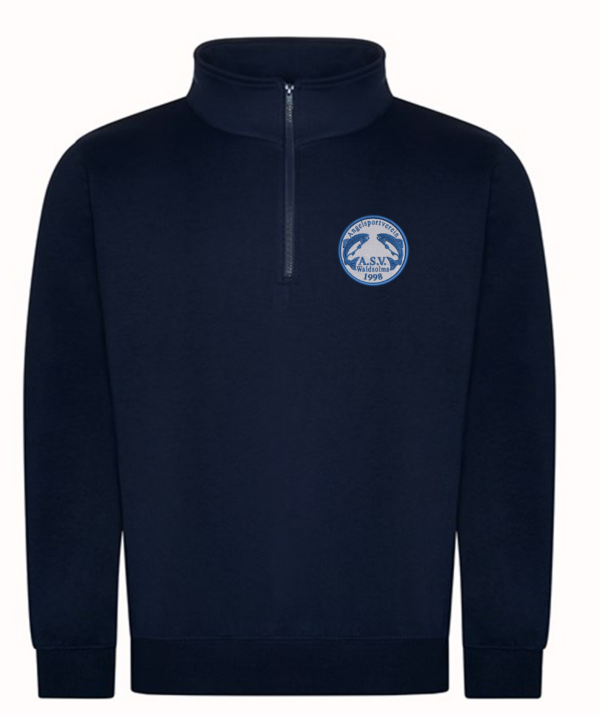 ASV Waldsolms - 1/4 Zipp Pulli bis 4XL mit gesticktem Logo
