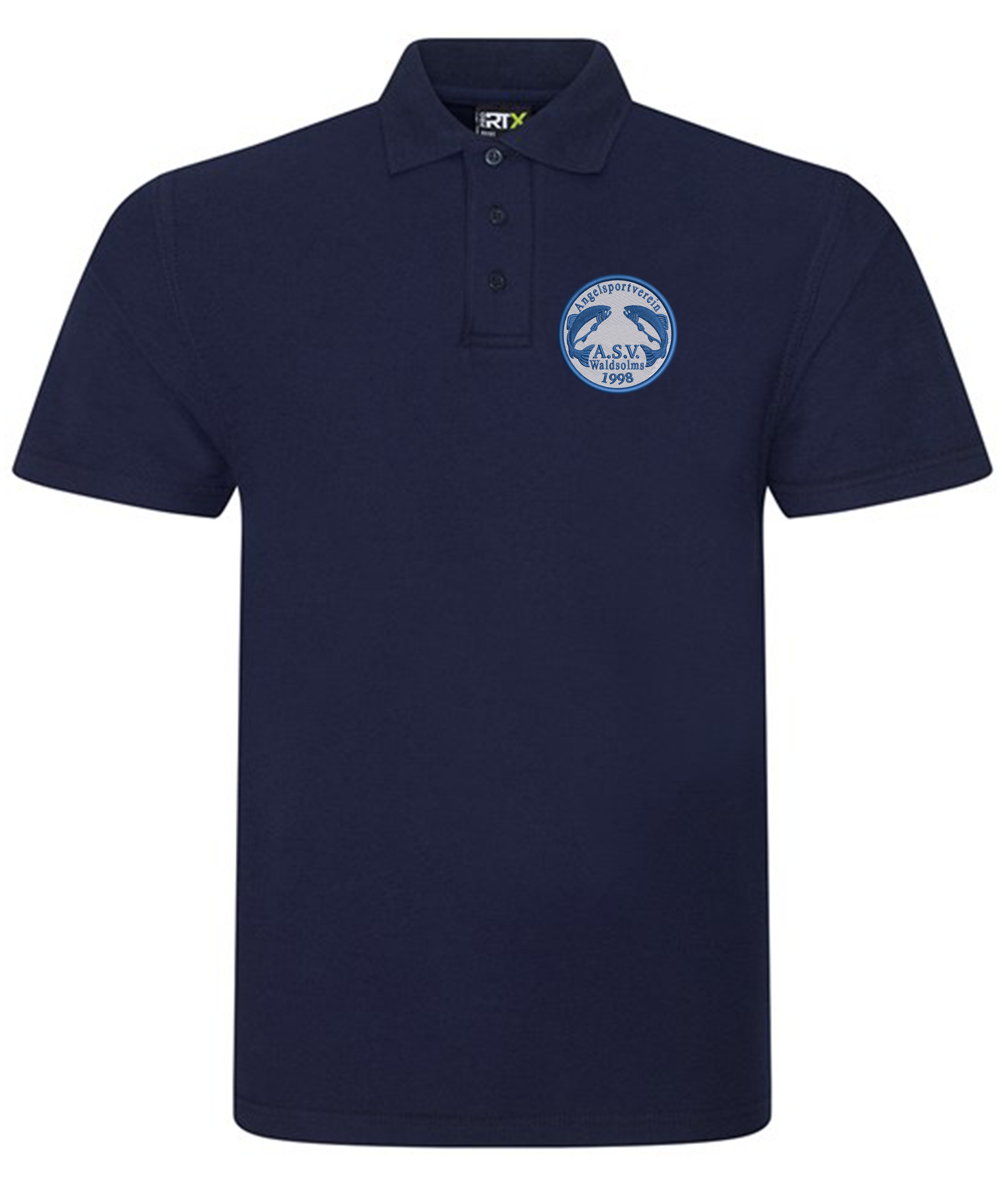 ASV Waldsolms - Polo bis 2XL mit gesticktem Logo