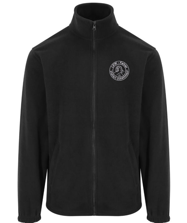 LKW Fahrer - dicke Fleecejacke bis 7XL + Name, Stick