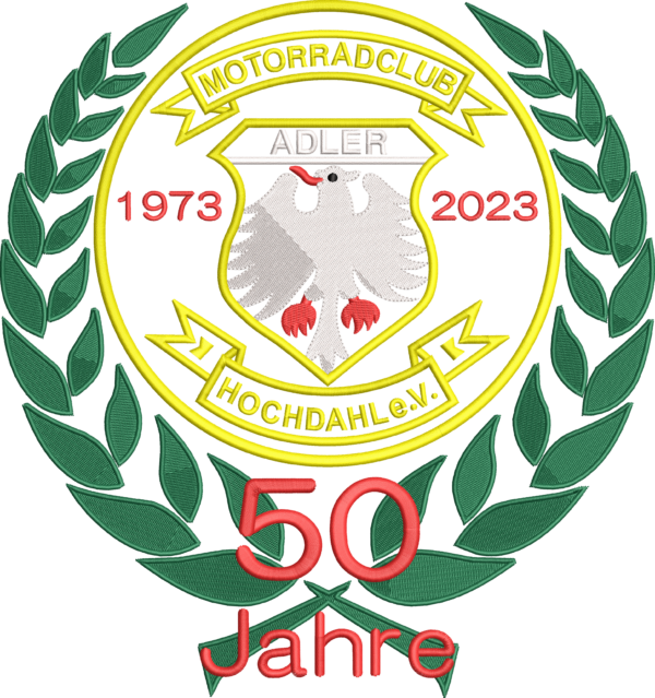 MC-Adler 50 Jahre - Hoodie bis 7XL - Druck