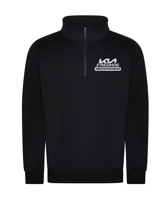 KIA Freunde - 1/4 V-Neck bis 4XL - Druck + Name