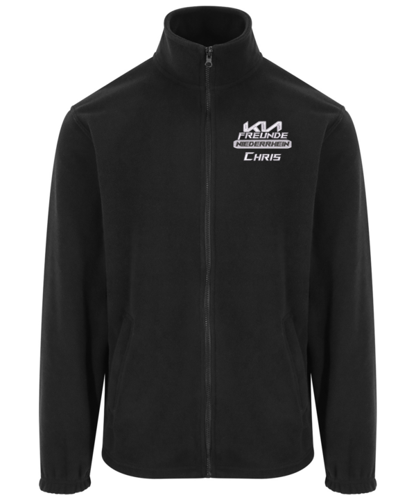 KIA Freunde - Fleecejacke bis 7XL - Brust- und Rückenstick + Name