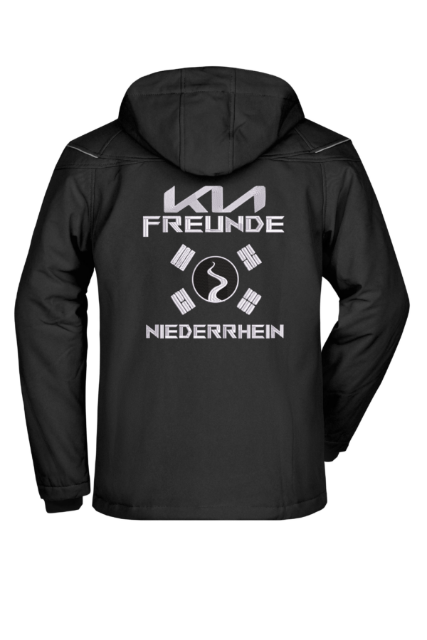 KIA Freunde - Winterjacke bis 5XL - STICK + Name