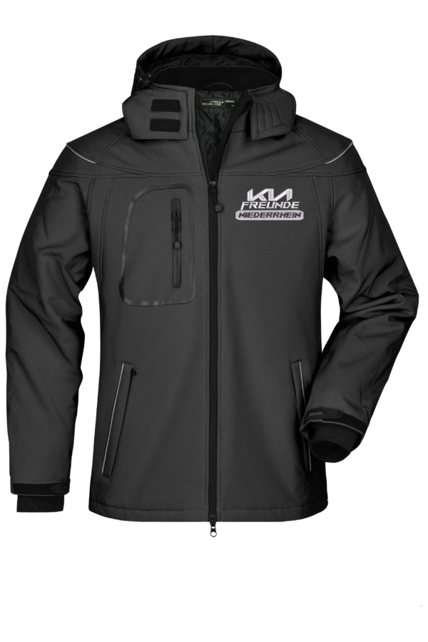 KIA Freunde - Winterjacke bis 5XL - STICK + Name