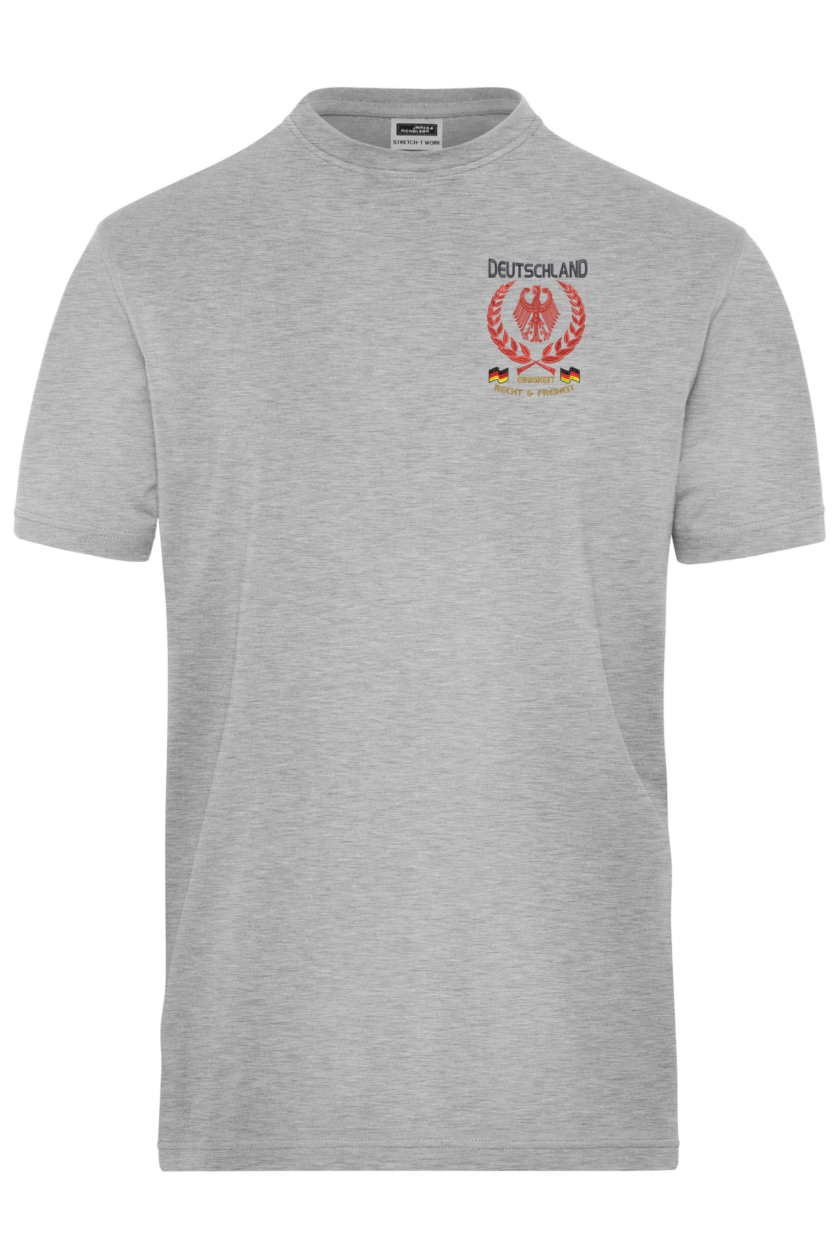 "Actros Mafia Edition - Deutschland" T-Shirt bis 6XL - Druck in Stickoptik – Bild 3