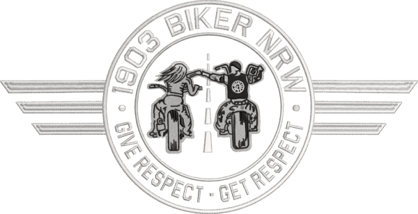 1903 BIKER NRW - 3D Aufkleber