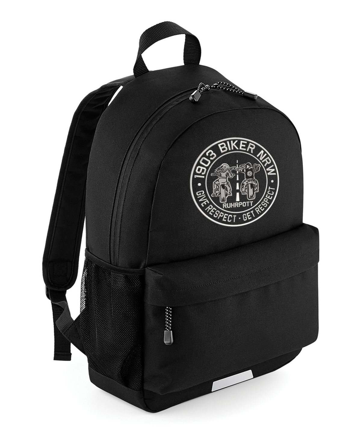 1903 BIKER NRW – Rucksack, bestickt mit Logo und Name