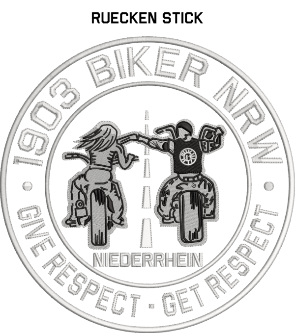1903 BIKER NRW – Winter Fleecejacke bis 7XL - Stick