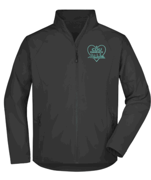 Softshelljacke bis 5XL mit "CDU Emmerich" Logo