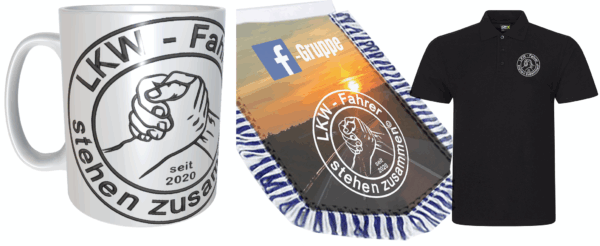 LKW Fahrer - Willkommenspaket - BUNDLE bis 8 XL
