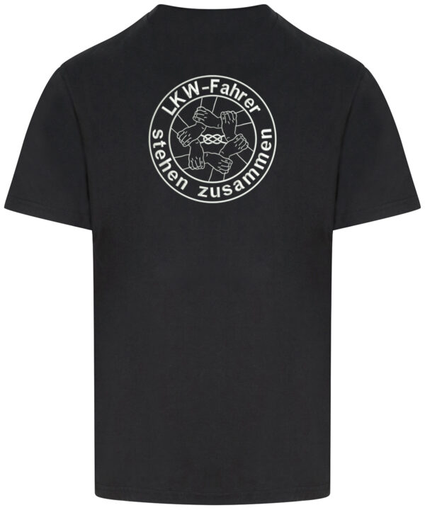 LKW-T-ShirtHinten LKW – Fahrer – T-Shirt bis 6XL - Druck