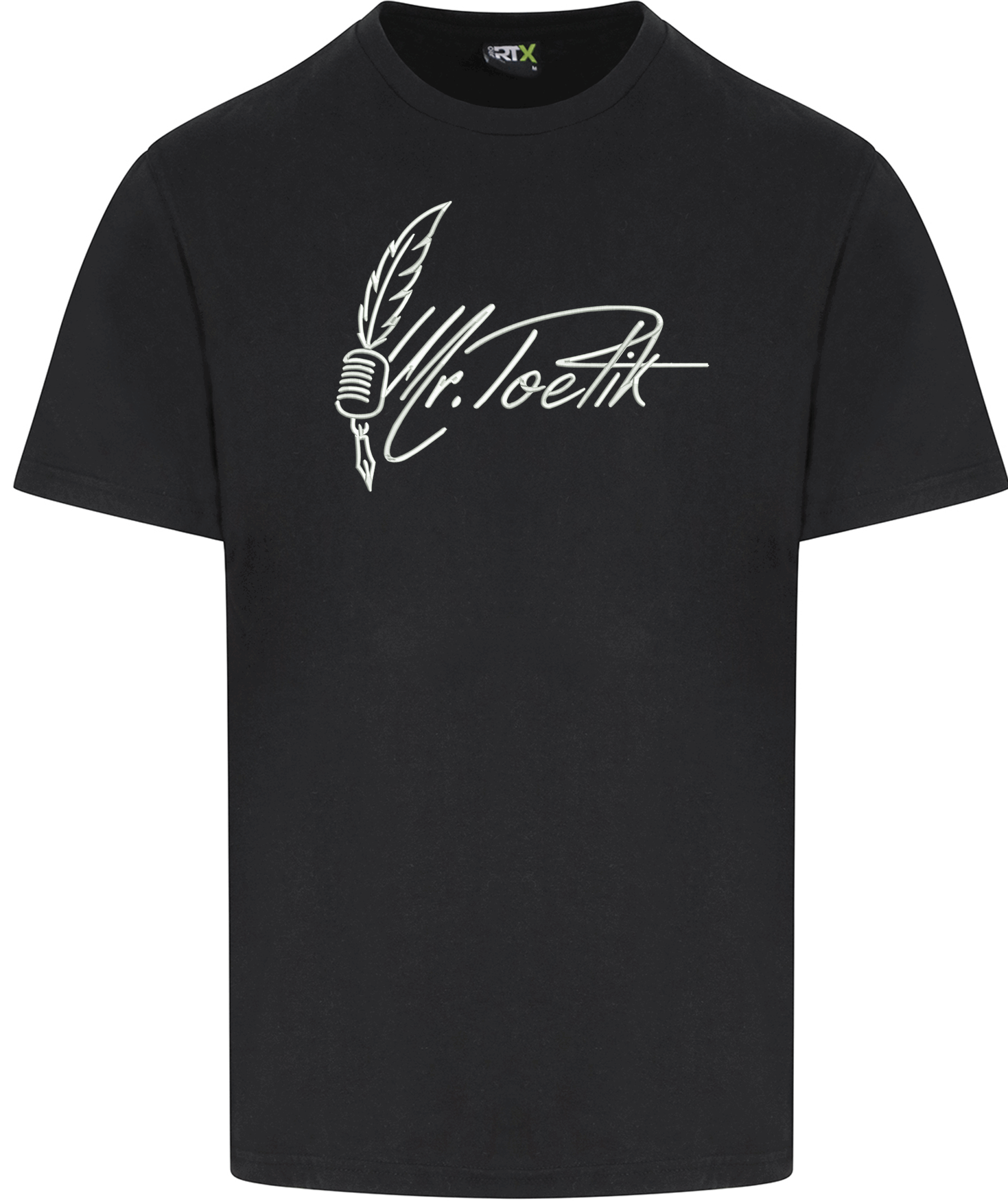 T-Shirt_Kids 90 bis 184, mit 2 x Druck in Stickoptik