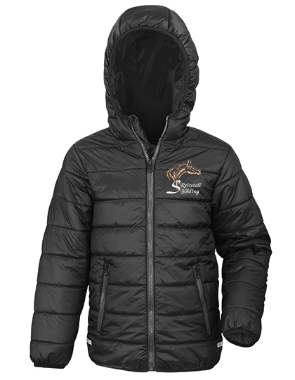 Junior - Gefütterte Jacke mit 2 x Stick