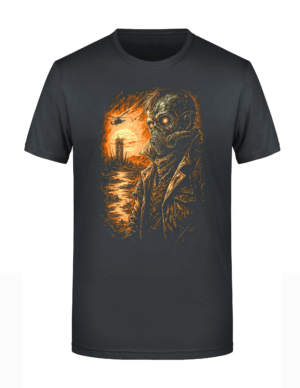 1427_Estampa Pós-Apocalíptica Dramática Motiv 1427 - T-Shirt oder Hoodie mit gerastertem Digitaldruck