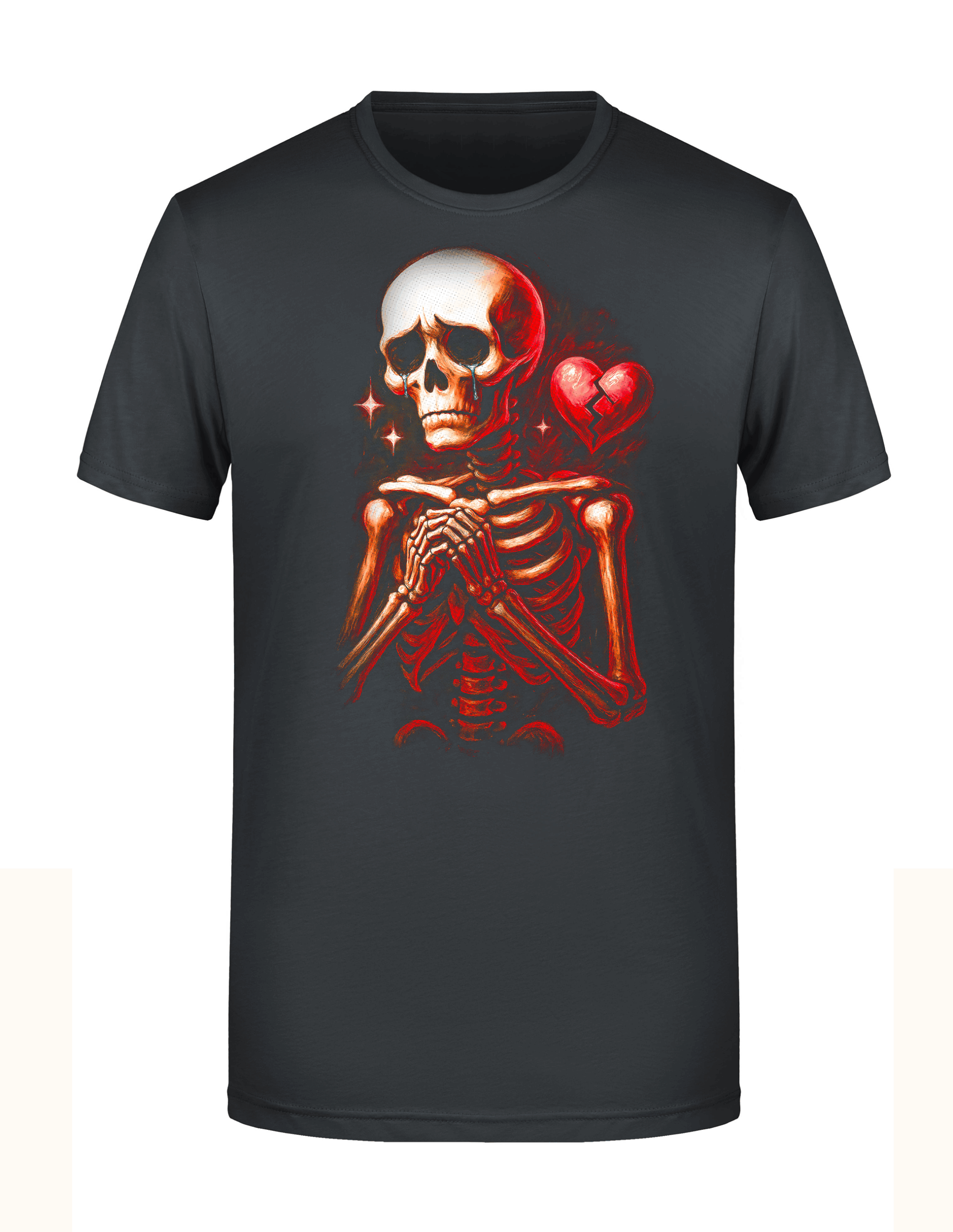 Motiv 1611 - T-Shirt oder Hoodie mit gerastertem Digitaldruck