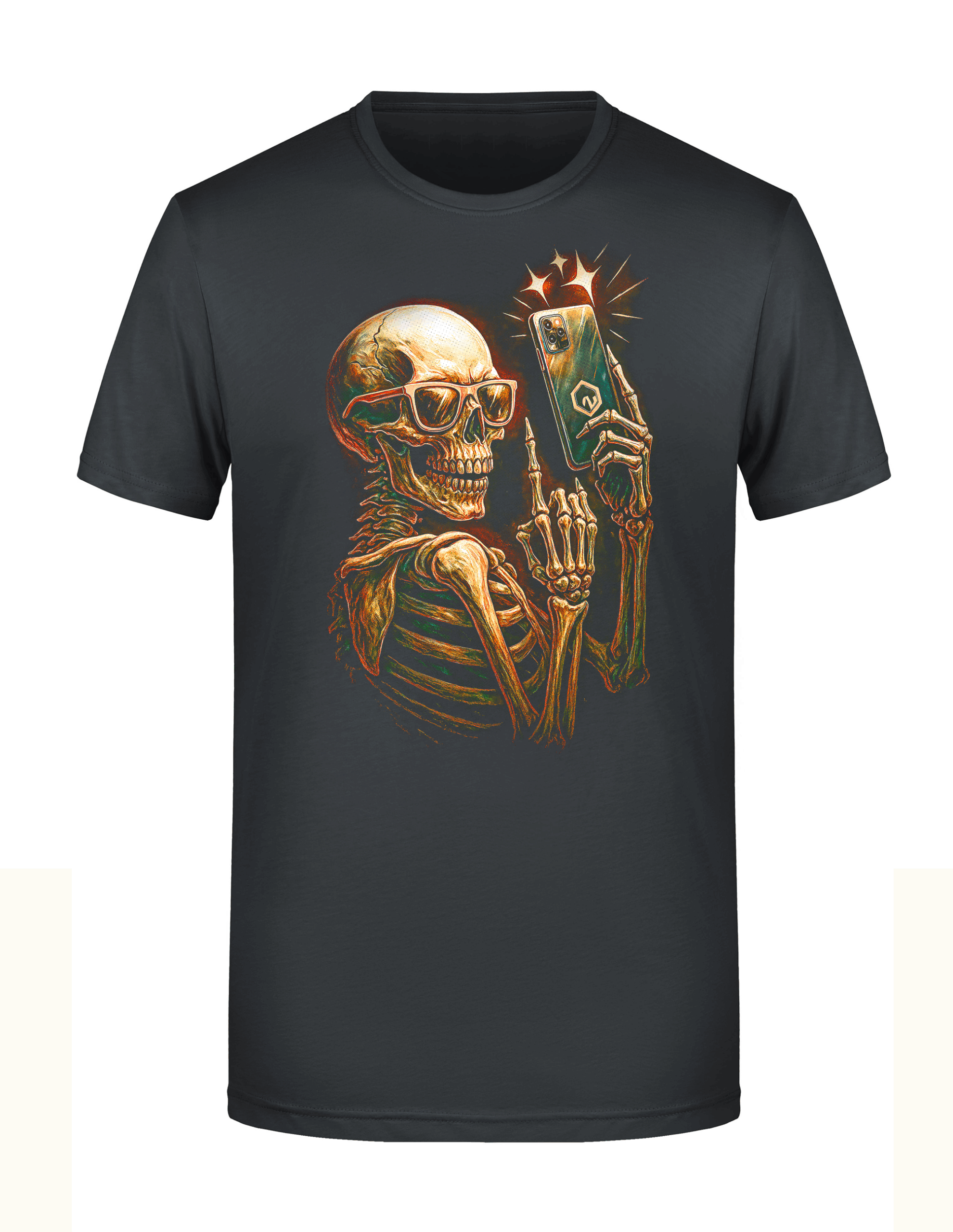 Motiv 1847 - T-Shirt oder Hoodie mit gerastertem Digitaldruck