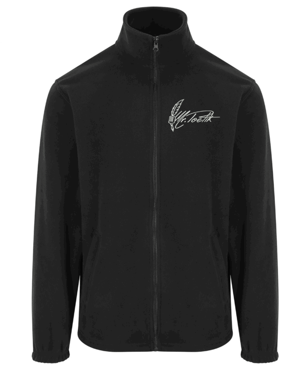 Fleece_Vorne Mr. Poetik - Winter Fleecejacke bis 7XL mit 2 x Stick