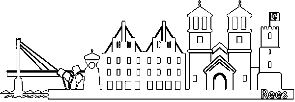 Kontur_Tasse Tasse mit der Silhouette der Stadtansicht - Kontur