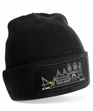 Wintermütze Stadt Rees, Druck als Kontur