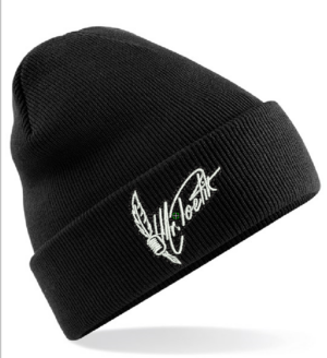 Mr. Poetik - Wintermütze , bestickt mit dem Mr. Poetik Logo