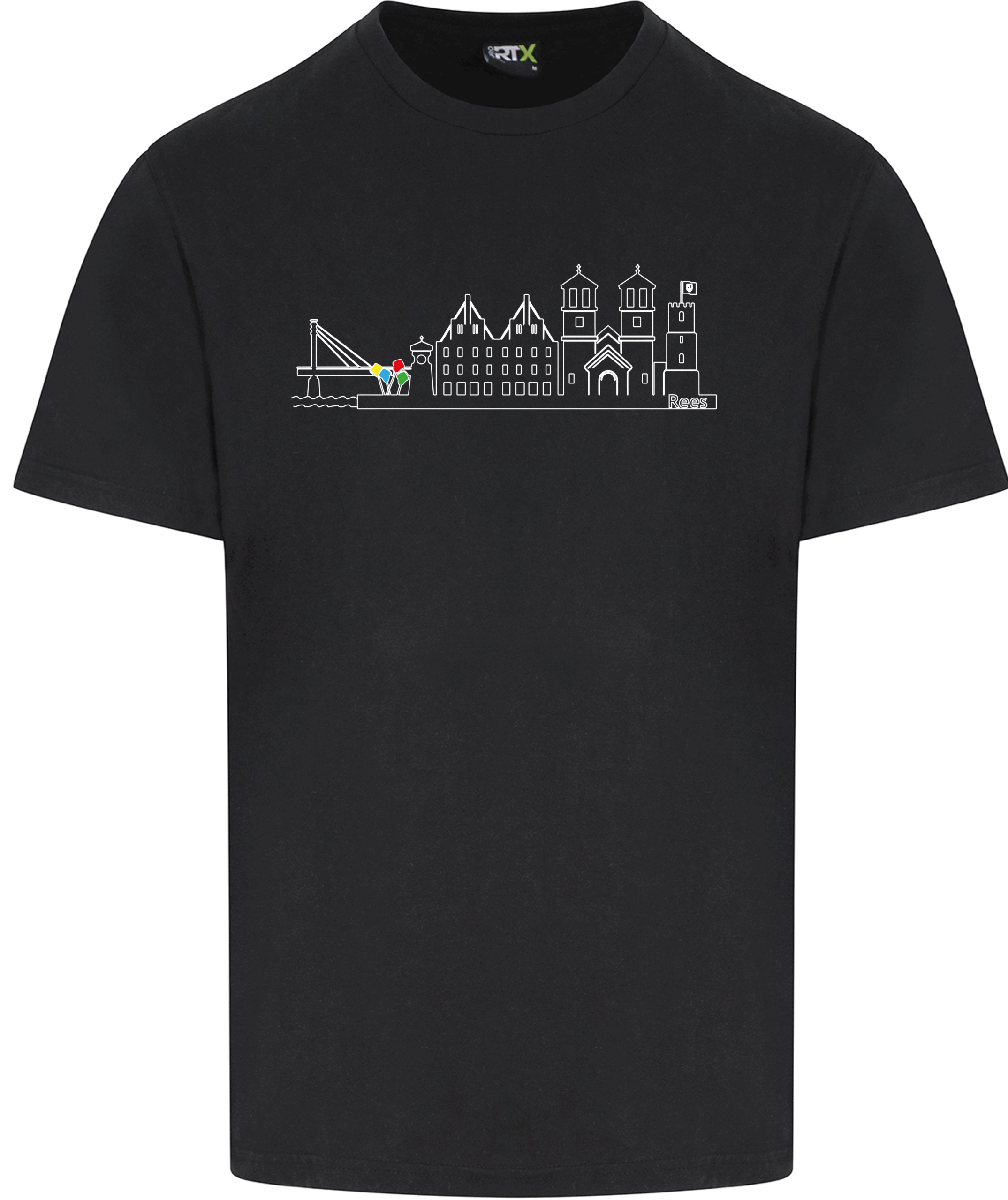 TS_B_Kontur T-Shirt mit Stadtbild als Kontur