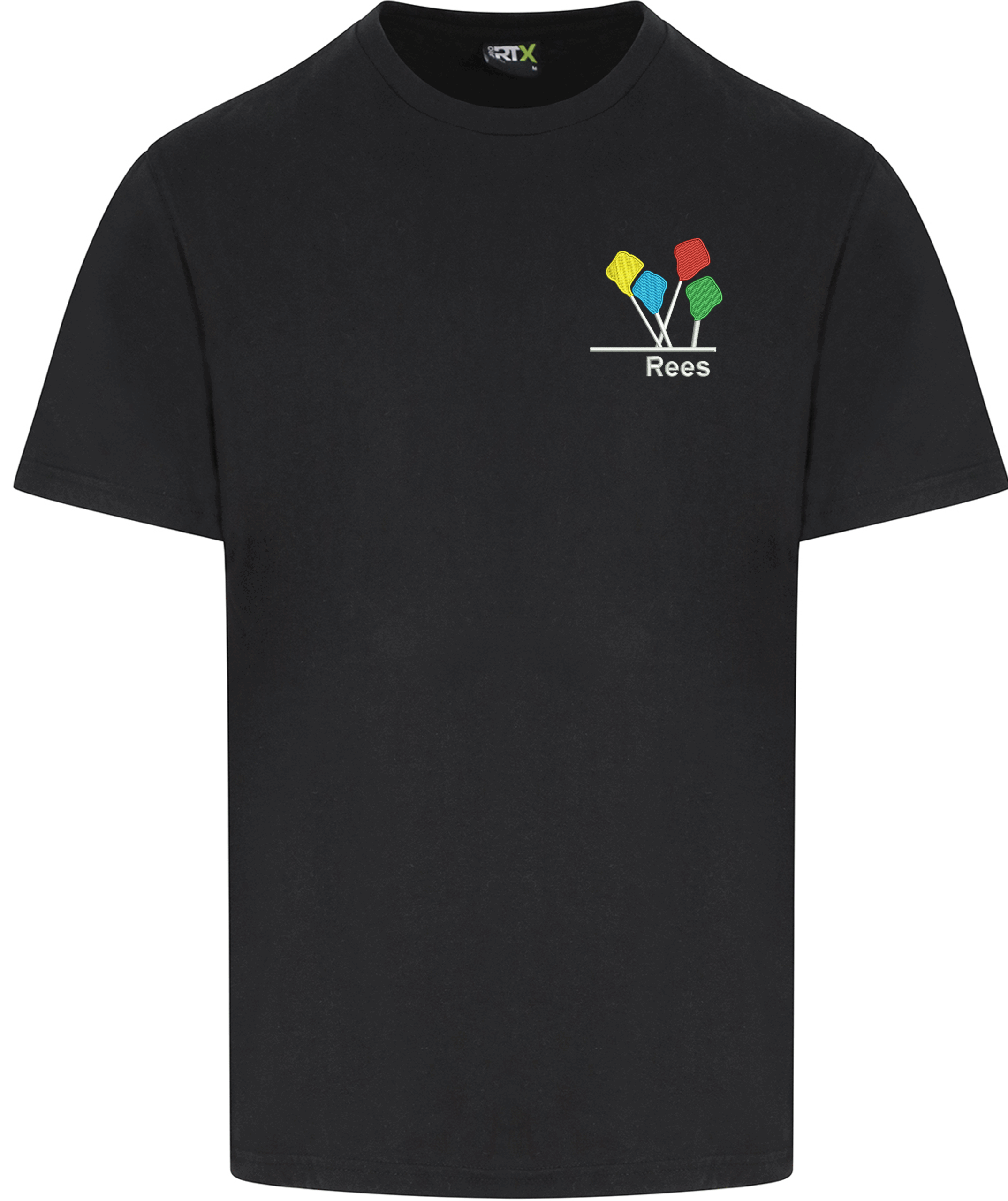 TS_B_Windspiel T-Shirt "Stadt Rees" - 6 verschiedene Motive in Stickoptik