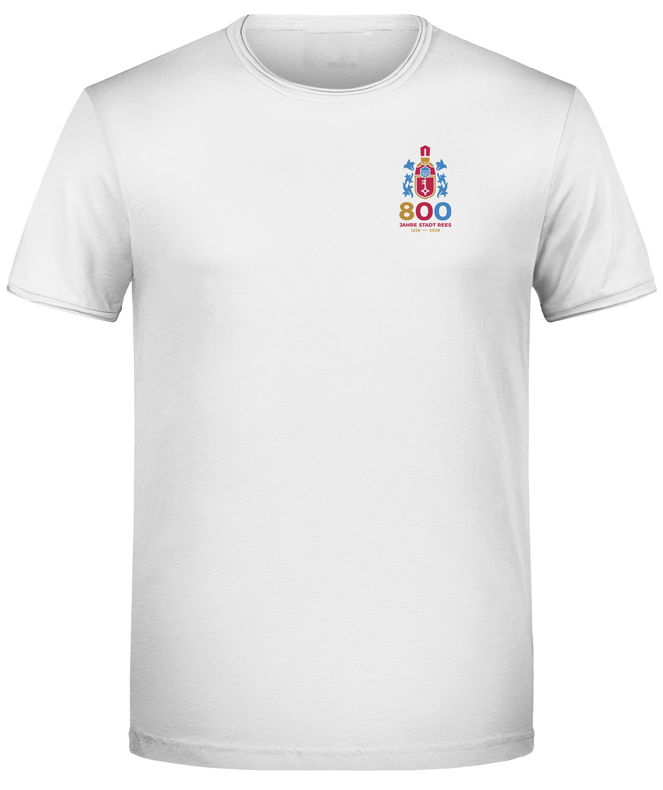 800 Jahre Rees - T-Shirt der Stadt Rees