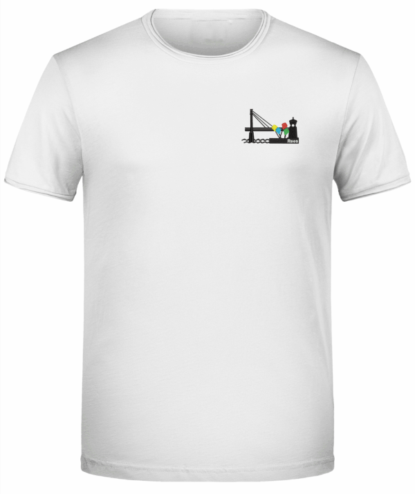 TS_W_Bruecke T-Shirt "Stadt Rees" - 6 verschiedene Motive in Stickoptik