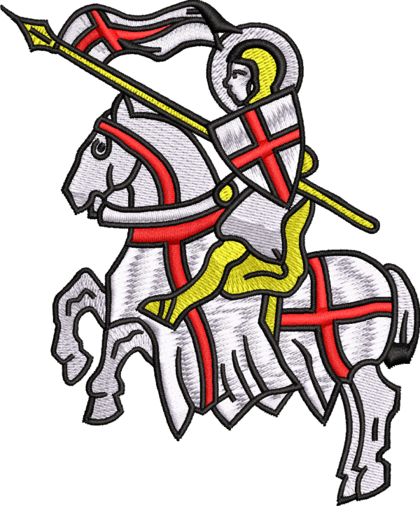 Brust_95 Polo UniSex S - 3XL mit 2 x Druck in Stickoptik