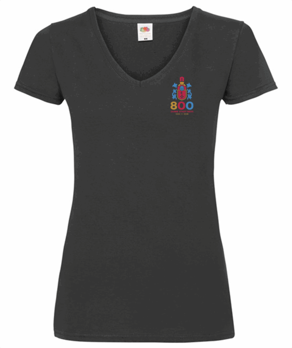 DT_800_hoch 800 Jahre Rees - Ladies T-Shirt der Stadt Rees