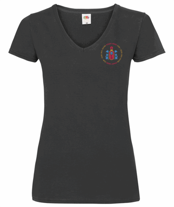 DT_800_rund 800 Jahre Rees - Ladies T-Shirt der Stadt Rees