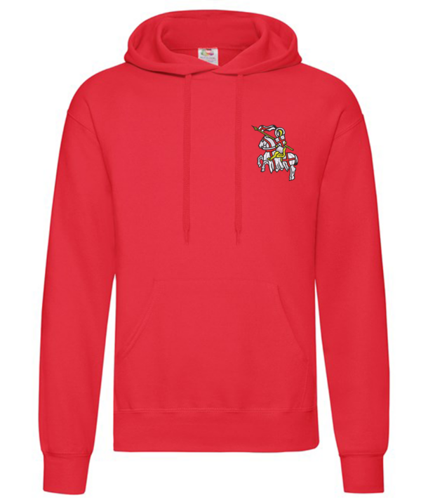 Hoodie UniSex S - 3XL mit 2 x Druck in Stickoptik