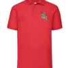 P_Adult Polo UniSex S - 3XL mit 2 x Druck in Stickoptik
