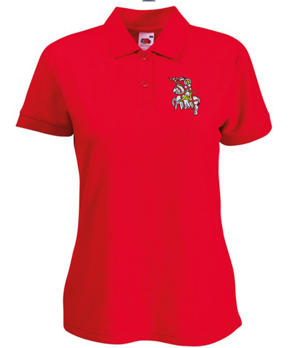 Polo_Ladies XS - 2XL mit 2 x Druck in Stickoptik
