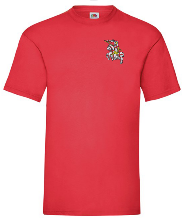 T-Shirt UniSex S - 3XL mit 2 x Druck in Stickoptik